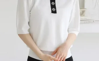 홈쇼핑 MD가 추천하는 애시워스 24SS 최신상 여성용 브이넥 카라 니트 2종 반팔 티셔츠 후기