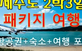 미리주문필수!! 제주여행 3박4일 리뷰